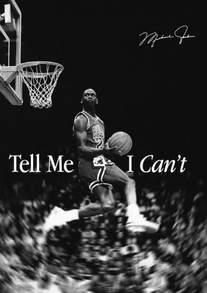 Tell Me I Can't
